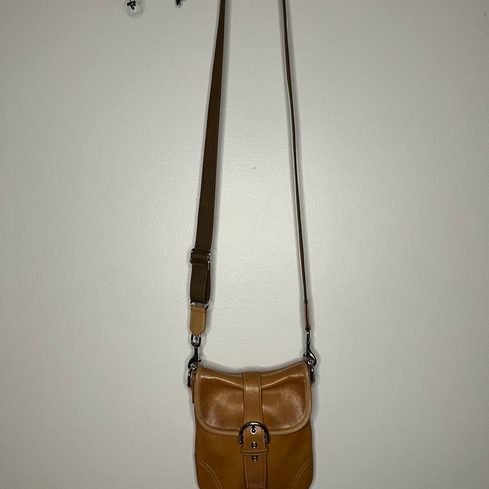 Coach Vintage SoHo Flap Leather Crossbody Bag